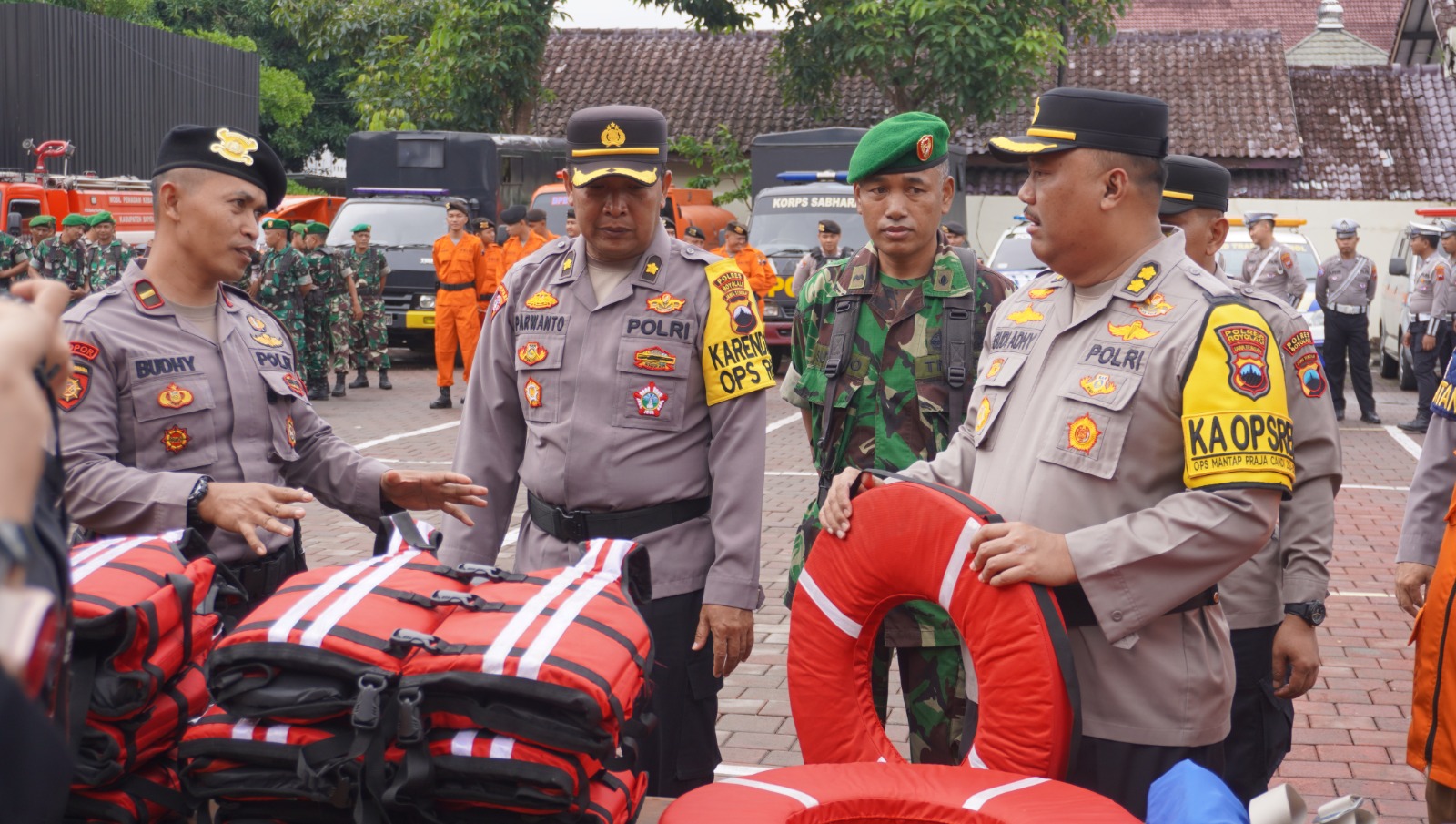 Kodim Boyolali Ikuti Apel Siaga Bencana Lintas Sektoral