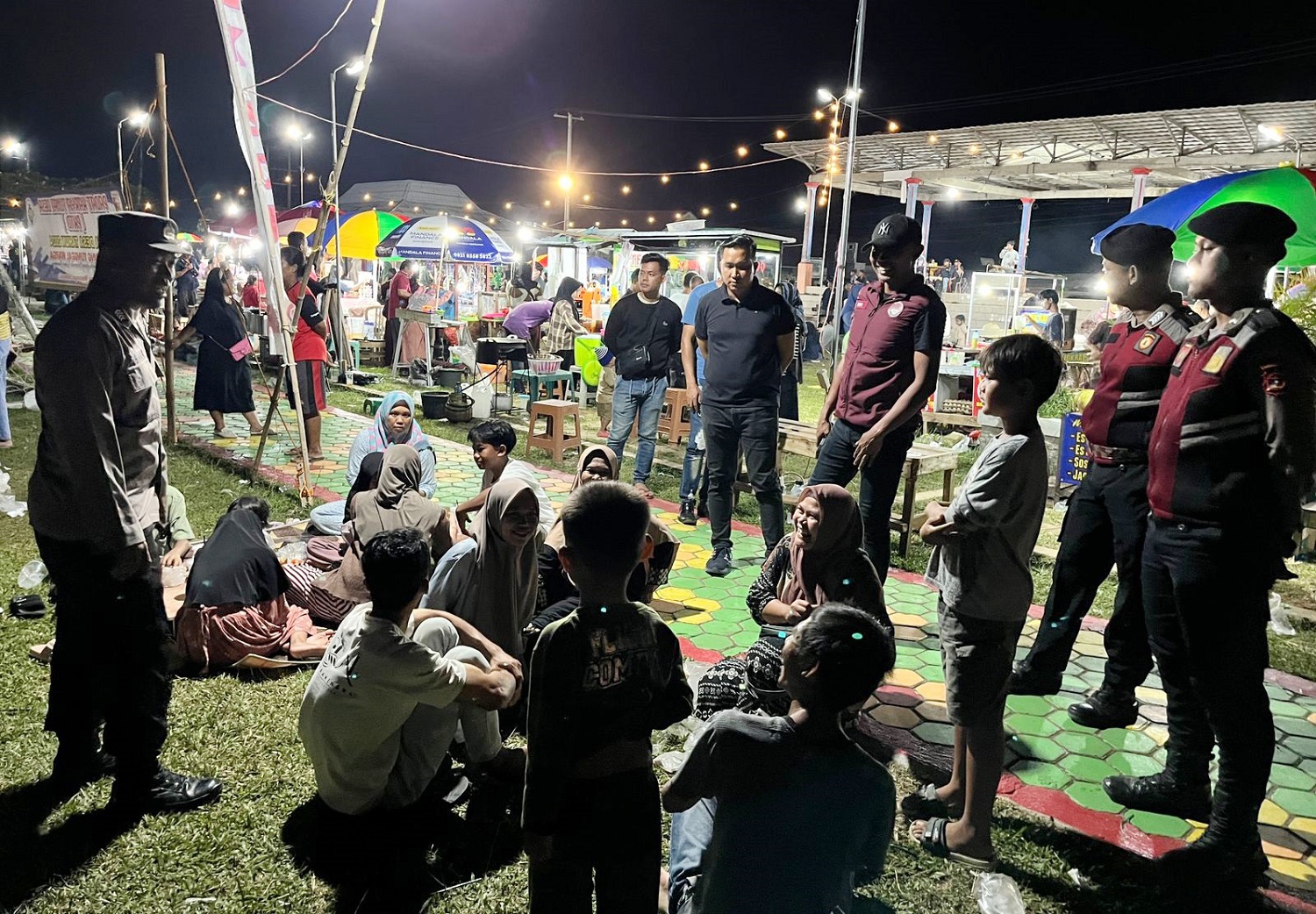 Polres Tulang Bawang Gelar Patroli Malam Minggu di Dua Lokasi Berbeda, Ini Tujuannya