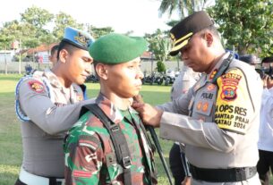 Polres Tulang Bawang Gelar Tiga Pos Pada Operasi Lilin Krakatau 2024, Berikut Lokasinya
