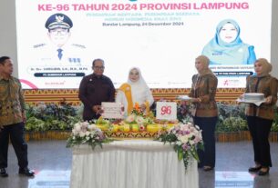 Puncak Peringatan Hari Ibu ke-96 Tahun 2024, Pj. Gubernur Samsudin Ajak Wujudkan Visi Indonesia Emas 2045 dengan Hadirnya Perempuan Berdaya dan Mandiri Sebagai Pilar Utama