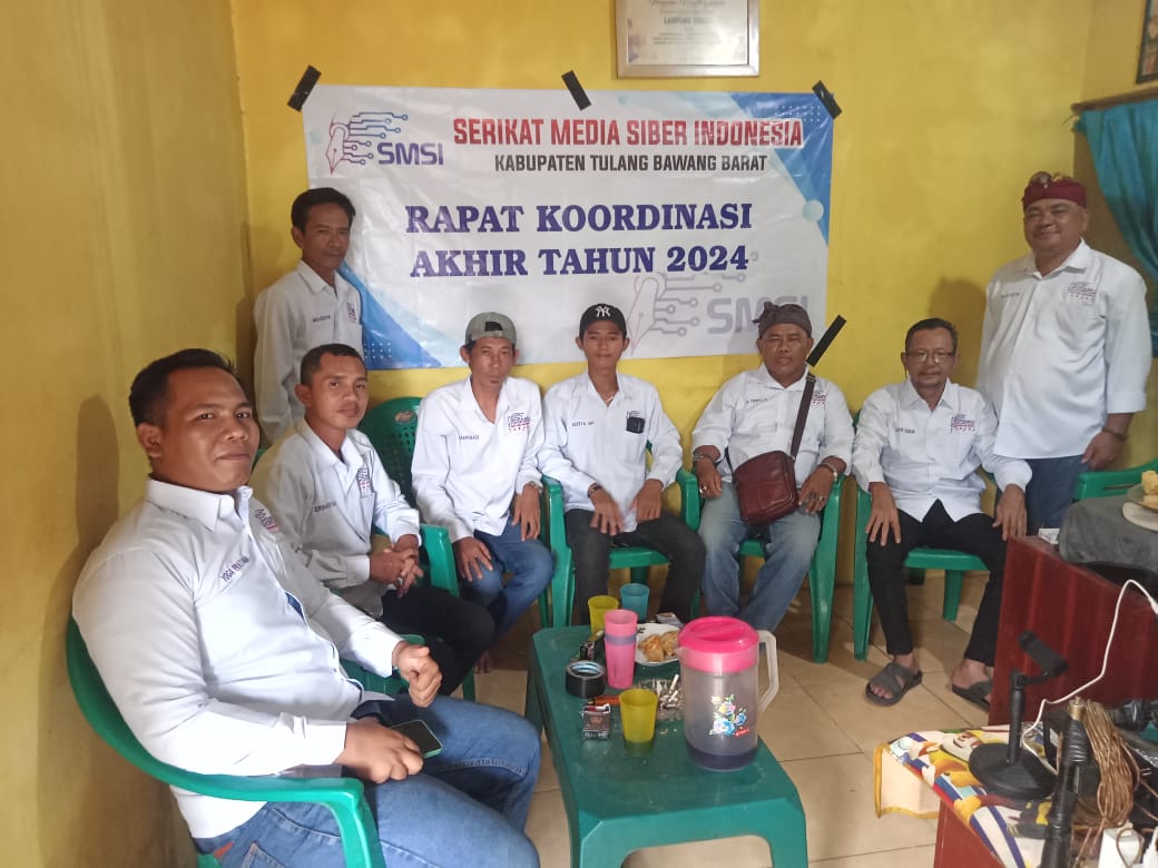 Rakord Akhir Tahun SMSI Tubaba Berbagai Capaian Kinerja