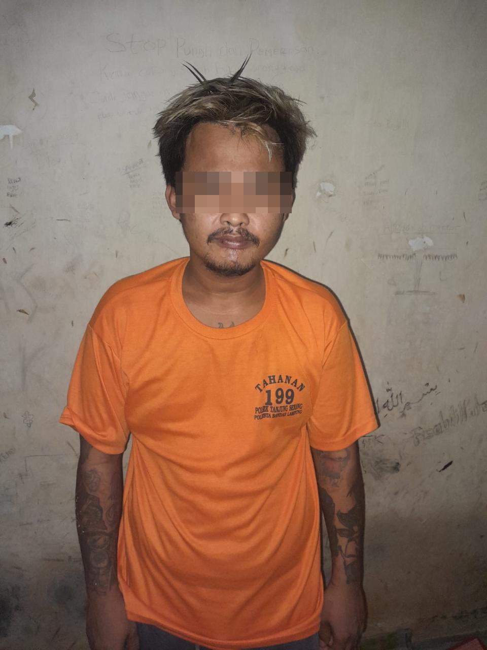 Simpan Ratusan Butir Pil Penenang, Anak Punk di Bandar Lampung Ditangkap