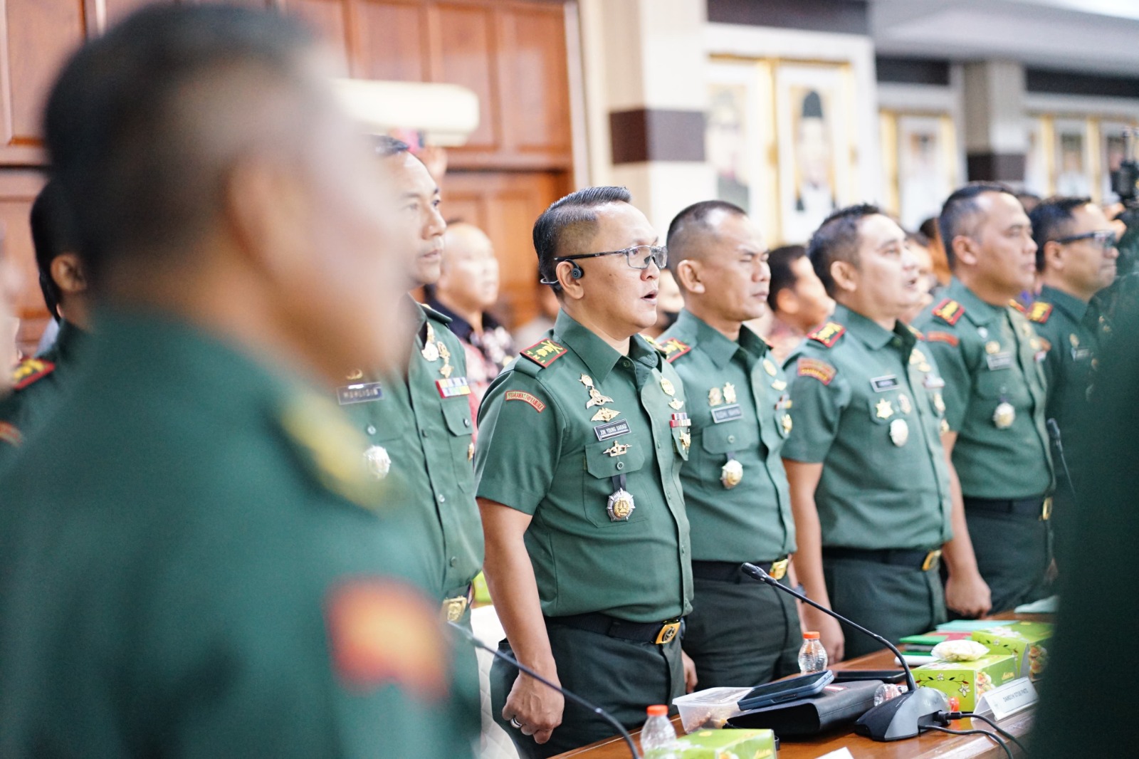 Dandim 0718/Pati Hadiri Rapat Koordinasi Pencapaian Swasembada Pangan Di Semarang
