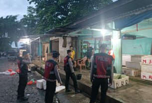 Antisipasi 3C dan Premanisme, Sat Samapta Polres Lampura Patroli