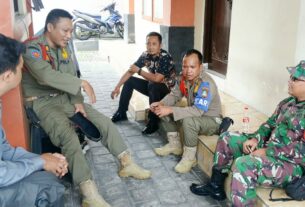 Babinsa Kratonan Bersatu Padu & Jalin Kekompakan Dengan Anggota Satpol PP