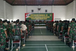 Dandim Boyolali Buka RAT Di Gedung Cemara Randusari