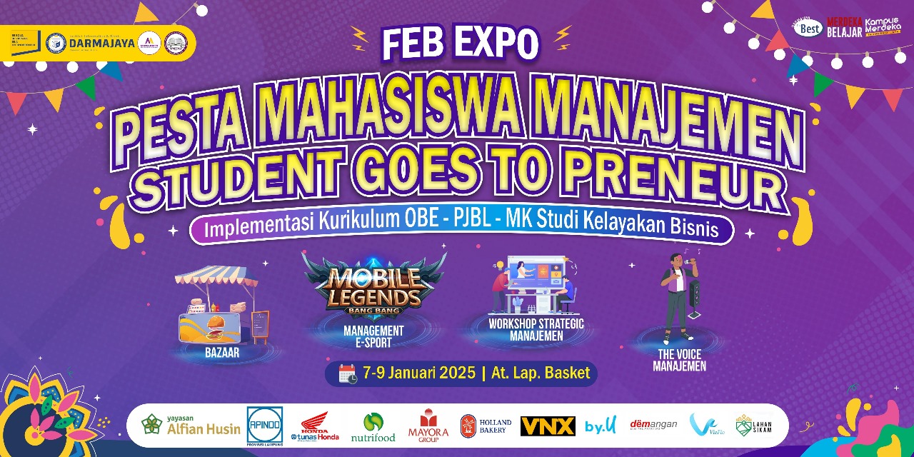 FEB Expo 2025 Hadirkan Pesta Mahasiswa Manajemen dengan Ragam Kegiatan Inspiratif dan Seru