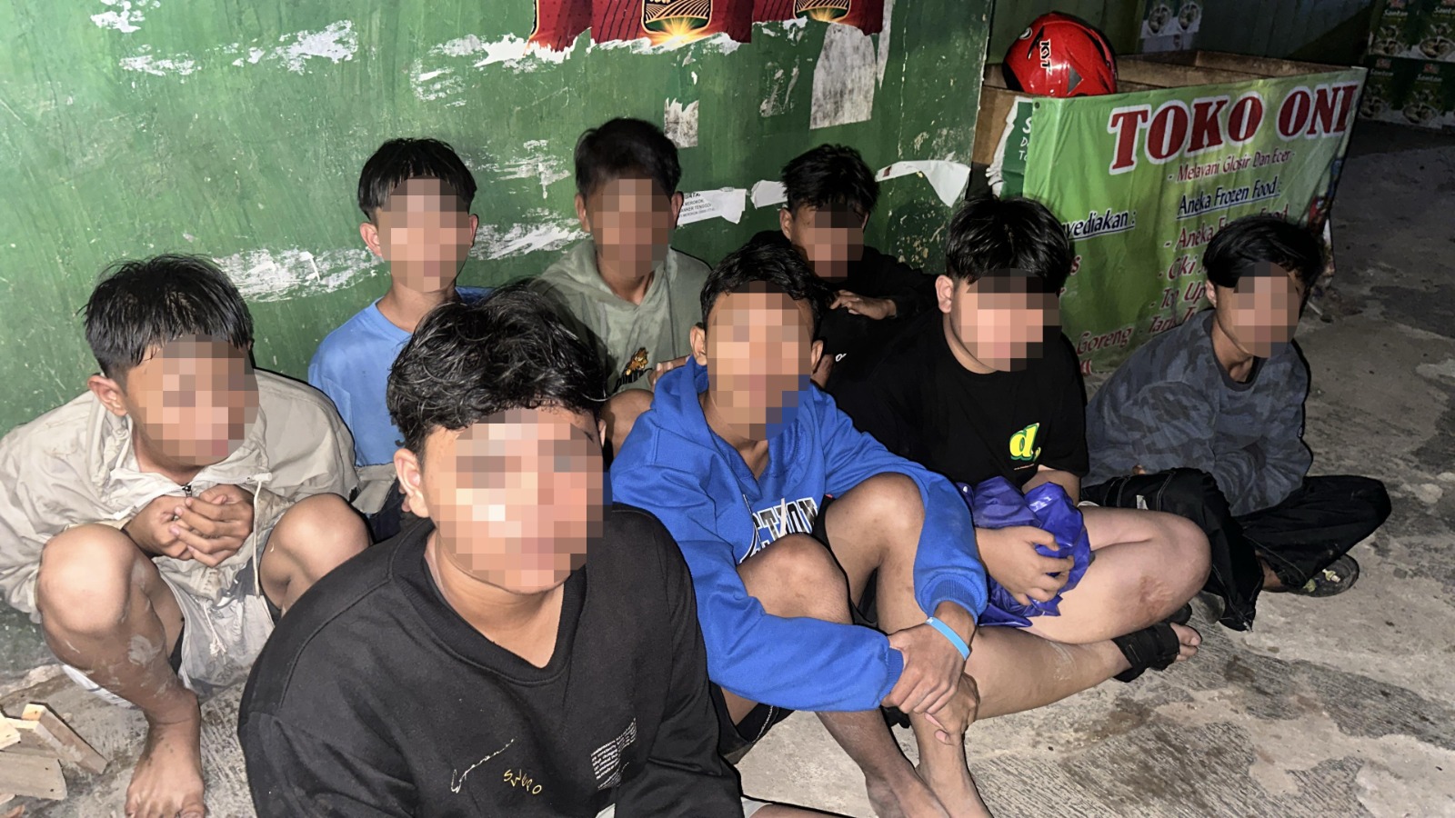 Gagalkan Aksi Tawuran di Bandar Lampung, Polisi Amankan 8 Remaja dan Sajam