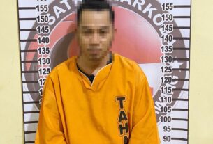 Gasak Narkoba, Polres Tulang Bawang Tangkap Bandar Sabu
