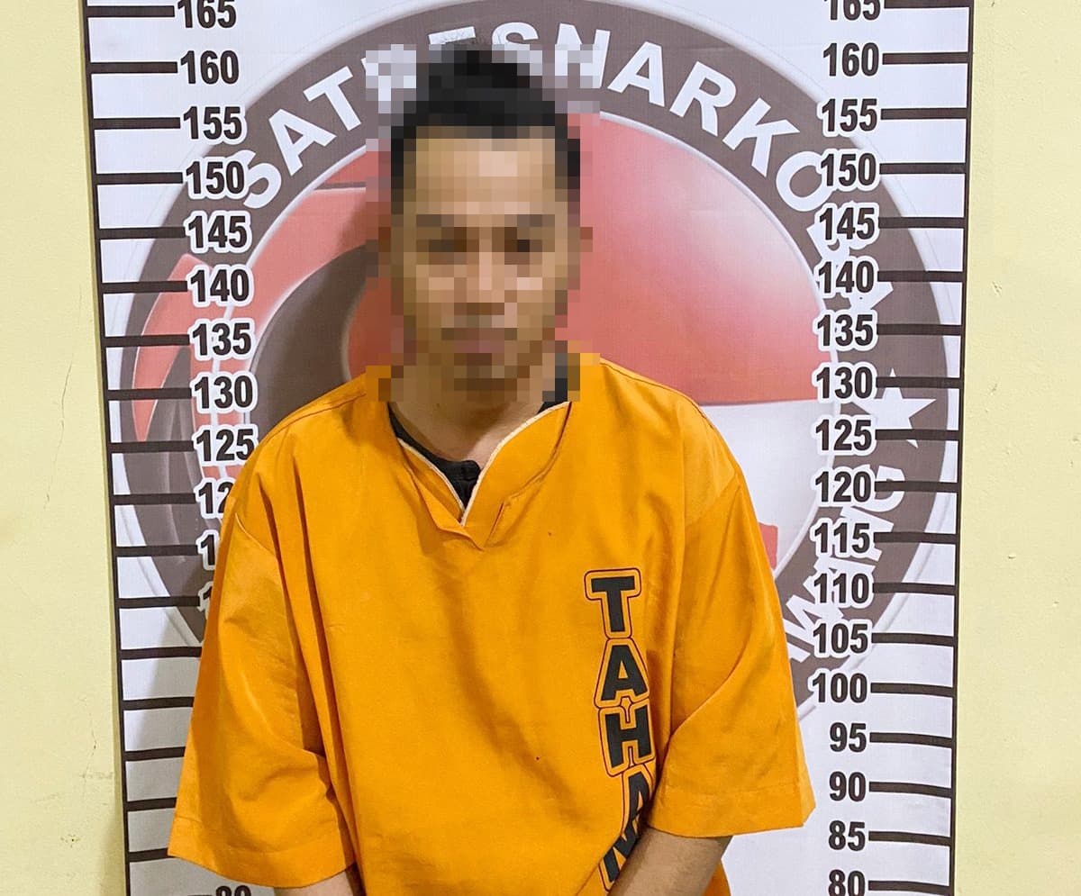Gasak Narkoba, Polres Tulang Bawang Tangkap Bandar Sabu