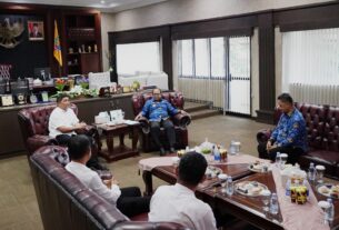 Pj. Gubernur Samsudin Minta PT. ASDP Indonesia Ferry Cegah Masuknya Impor Tapioka ke Provinsi Lampung Melalui Pelabuhan Bakauheni