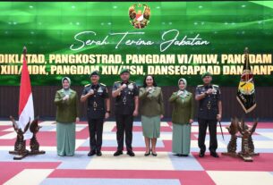 Mayjen TNI Suhardi Resmi Jabat Pangdam XIII/Merdeka