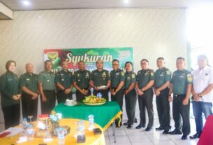Kodim 0410/KBL Menggelar Syukuran Peringati HUT Ke-79 Kodam II/Sriwijaya