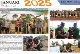 Hadiri Tanam Jagung Di Kayen, Dandim Pati Sampaikan Komitmennya Sukseskan Swasembada Pangan