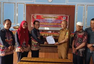 Pekon Suka Negeri Jaya menggelar musyawarah Penetapan LPJ