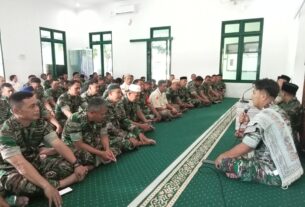 Peringati Isra' Mi'raj 27 Rajab 1446 H Kodim 0735/Surakarta Gelar Do'a Bersama