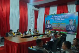 Personil Polres Dan Kodim Boyolali Siap Amankan Pergantian Tahun