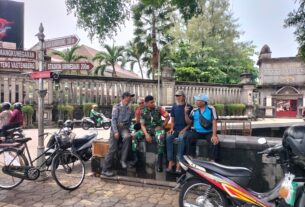 Plaza Sriwedari Jadi Sarana Babinsa Untuk Bincang Santai Dengan Warga Binaan