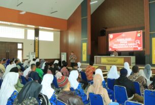 Polres Tulang Bawang Barat Sosialisasikan PPDB SMA Kemala Nusantara Bhayangkara