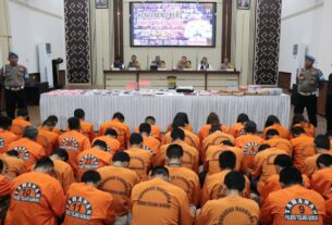 Polres Tulang Bawang Ungkap Tindak Pidana Korupsi Yang Terjadi di KCP Bank Lampung Unit 2