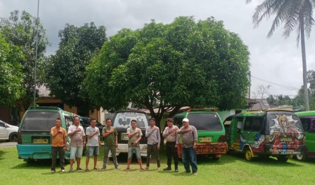 Polsek Wonosobo Gelar Pembinaan Sopir Angkot PAKWO