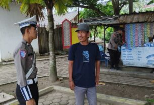Sat Lantas Polres Tanggamus Gelar Patroli Wisata, Jaga Keamanan Libur Panjang