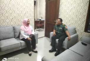 Danramil 03/Serengan Anjangsana dan Silaturahmi Dengan Elemen Masyarakat Di Kelurahan Kemlayan.