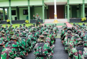 Tingkatkan Kemampuan dan Profesionalisme Prajurit, Kodim Bojonegoro Gelar Latorsar Teritorial