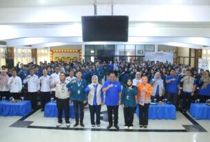 Pj. bupati Lampura Sambut Mahasiswa KKN Universitas Lampung Periode I Tahun 2025