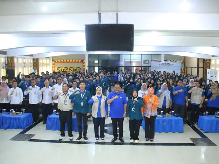 Pj. bupati Lampura Sambut Mahasiswa KKN Universitas Lampung Periode I Tahun 2025
