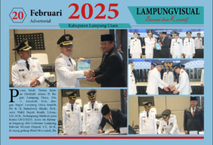 Pj Bupati Lampung Utara Serah Terima Jabatan dengan Bupati Terpilih