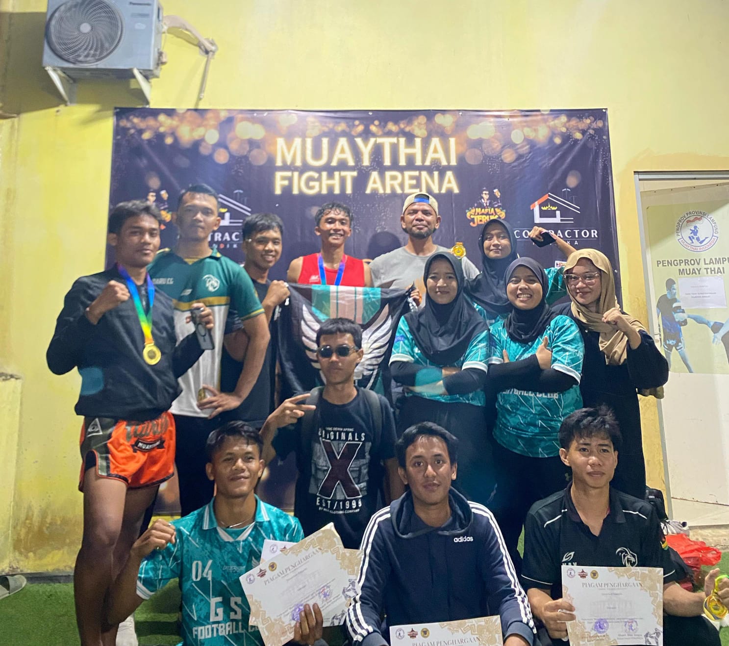 Atlet UMKO sabet medali 6 Emas dan 6 Perak di Kejuaraan Muaythai Fight Arena