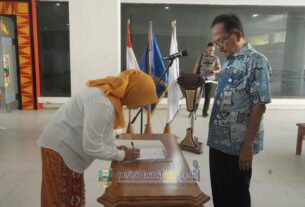 Bupati Agus Istiqlal kukuh kan dewan kesenian priode 2025-2030