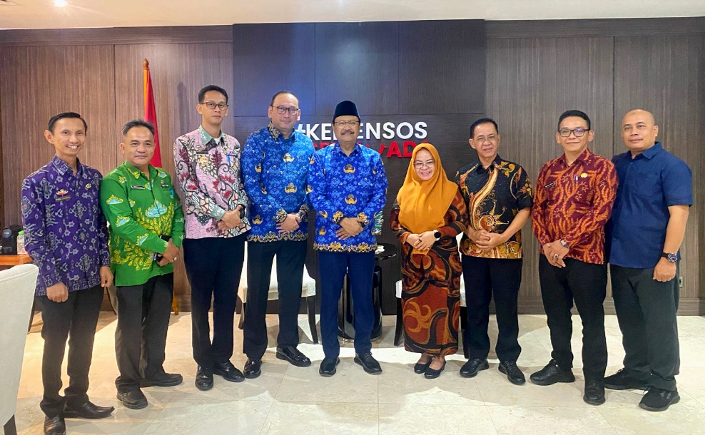 Elfianah Boyong Punggawa Dinsos Mesuji ke Kemensos RI