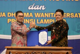 Pemprov Lampung Gelar Acara Pelepasan Pj. Sekdaprov Lampung Fredy SM yang Memasuki Masa Purna Tugas