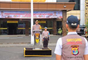 Kapolresta Bandar Lampung Dorong Satgas Remaja Anti Narkoba dan Kekerasan Jadi Teladan di Sekolah