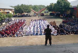 Koramil Gemolong Sosialisasikan Rekrutmen Prajurit TNI AD di SMK Sakti
