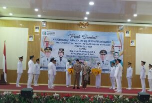 Pisah Sambut Bupati Way Kanan: Ali Rahman Resmi Menggantikan Raden Adipati Surya