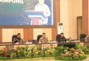 Polda Lampung Gelar Rakor Percepatan Penyerapan Gabah dan Beras untuk Ketahanan Pangan