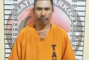 Gasak Narkoba, Polres Tulang Bawang Tangkap Pria Paruh Baya Sembunyikan Sabu di Jok Motor