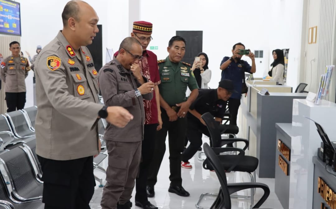 Tingkatkan Pelayanan Publik, Polres Tanggamus Resmikan Gedung SPKT Baru