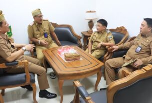 Wakil Bupati tinjau secara langsung ke seluruh OPD dalam tugas pertama nya