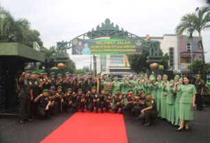 Dandim 0410/KBL Hadiri Penyerahan Jabatan Kasrem 043/Gatam.