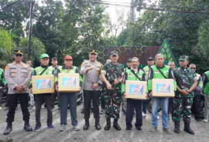 Bakti Sosial Sinergitas TNI Polri Kepada Ojek Online Boyolali