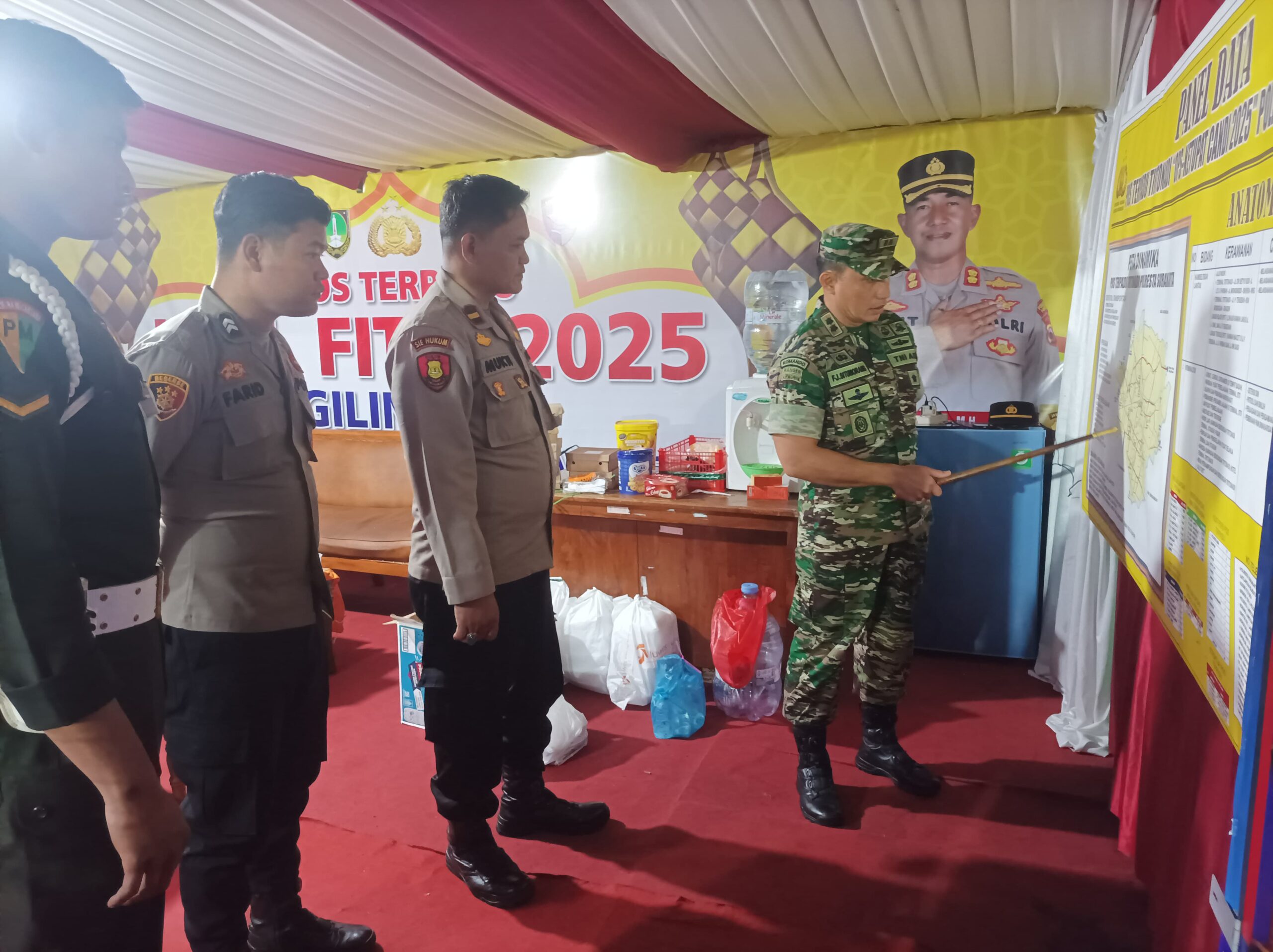 H-3 Arus Mudik Lebaran, Dandim 0735/Surakarta Pastikan Kesiapan Pengamanan Jalur Mudik Malam Hari