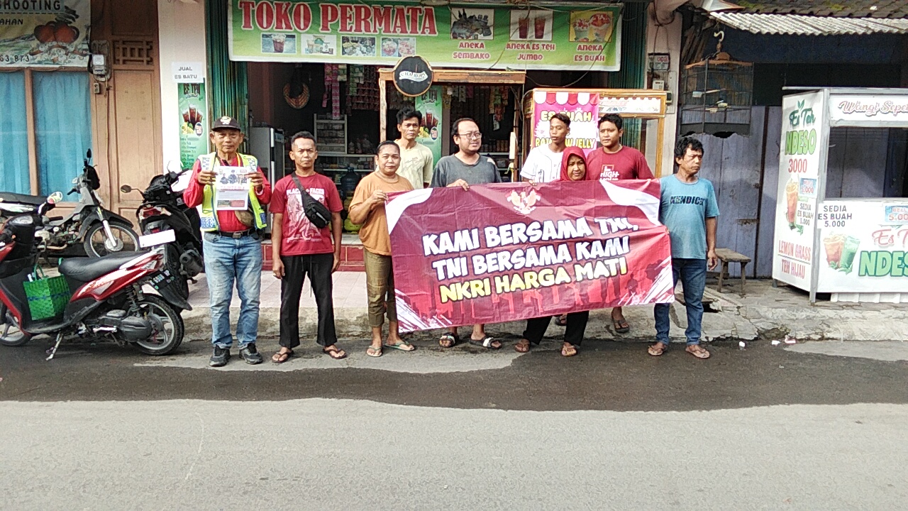 Aliansi Masyarakat Juwangi Gelar Aksi Damai Dukung Pengesahan UU TNI