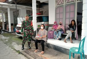 Apa Maksud dan Tujuan Babinsa Jayengan Sambangi UPTD Puskesmas  