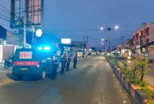 Cegah Aksi Balap Liar, Samapta Polres Tulang Bawang Gelar Patroli Sahur di Dua Lokasi Berbeda