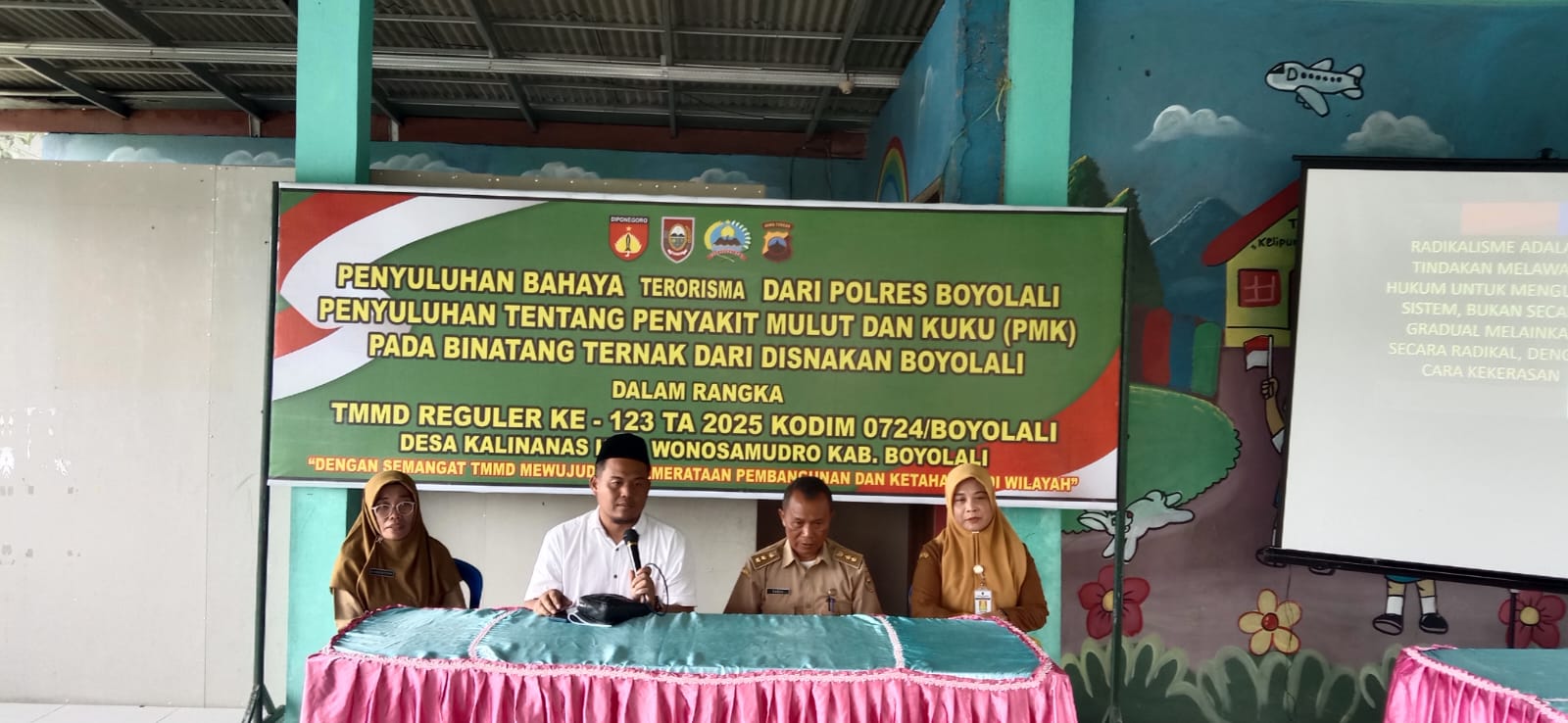Disnakan Boyolali Sosialisasikan PMK Di Desa Kalinanas