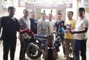 Polsek Gedung Aji Tangkap Pelaku Curat Emas Yang Merupakan Residivis